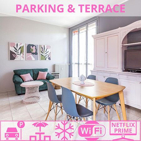 Parking & Terrace - Large 90 Mq - Self Check-In & Remote Access Apartment Como Luaran gambar