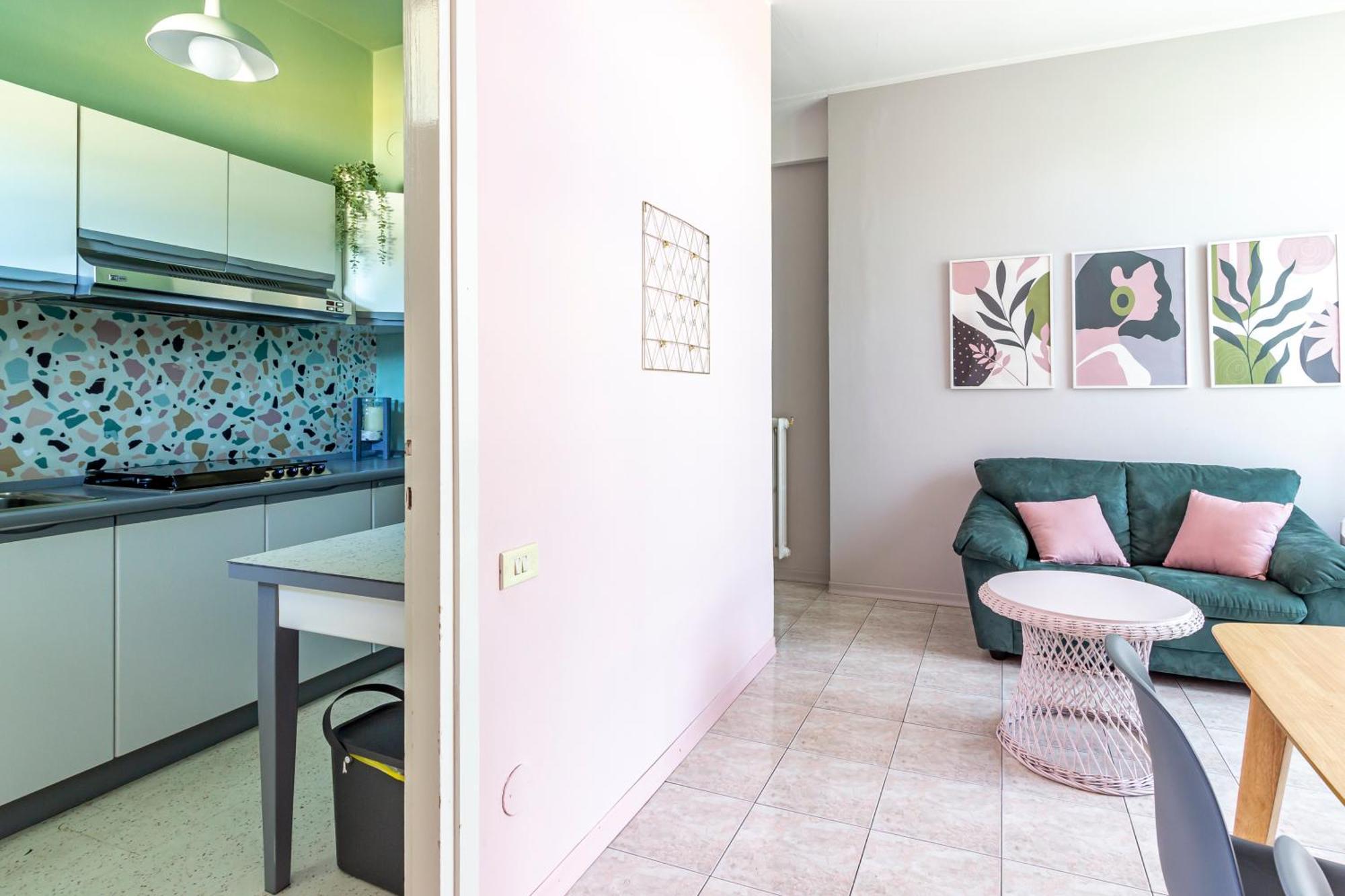 Parking & Terrace - Large 90 Mq - Self Check-In & Remote Access Apartment Como Luaran gambar