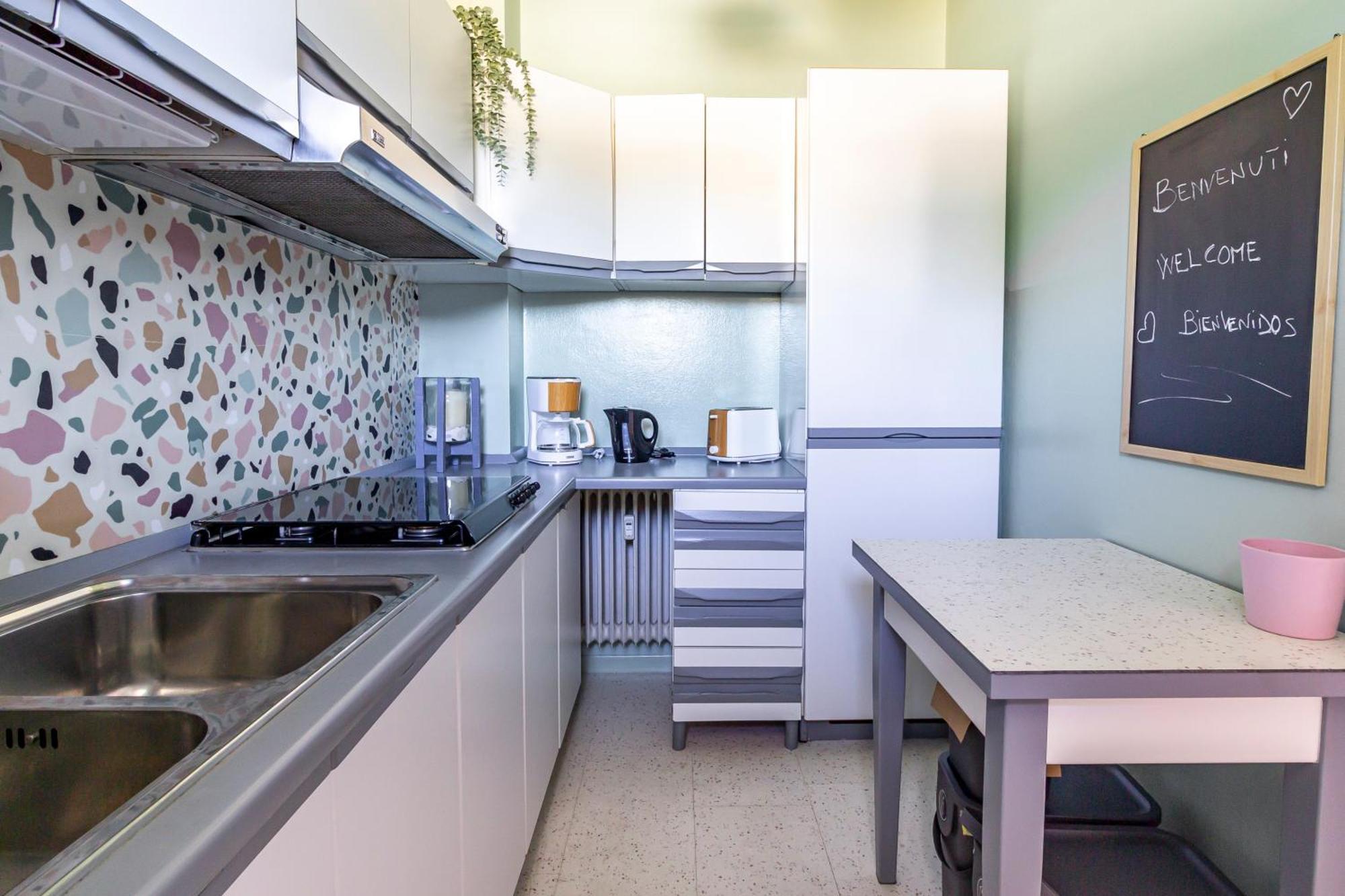Parking & Terrace - Large 90 Mq - Self Check-In & Remote Access Apartment Como Luaran gambar